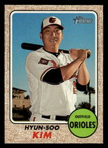 2017 Topps Heritage High Number #593 Hyun-Soo Kim