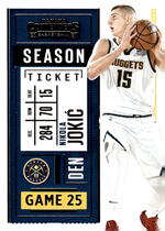 2020 Panini Contenders #96 Nikola Jokic