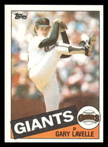 1985 Topps Base Set #462 Gary Lavelle