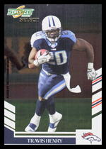 2007 Score Select #249 Travis Henry