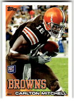 2010 Topps Base Set #192 Carlton Mitchell