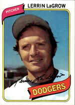 1980 Topps Base Set #624 Lerrin LaGrow