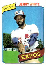 1980 Topps Base Set #724 Jerry White