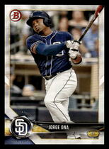 2018 Bowman Prospects #BP105 Jorge Ona