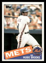 1985 Topps Base Set #222 Hubie Brooks