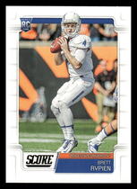 2019 Score Base Set #412 Brett Rypien