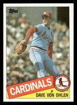 1985 Topps Base Set #177 Dave Von Ohlen