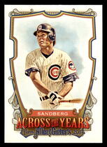 2013 Topps Allen and Ginter Across the Years #ATY-RS Ryne Sandberg