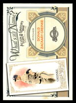 2012 Topps Allen and Ginter Whats in a Name #WIN100 Donald Zackary Greinke
