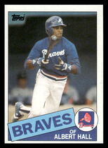 1985 Topps Base Set #676 Albert Hall