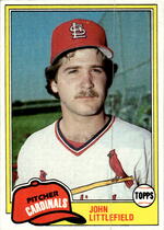 1981 Topps Base Set #489 John Littlefield