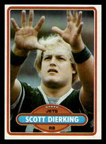 1980 Topps Base Set #144 Scott Dierking
