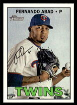 2016 Topps Heritage High Number #613 Fernando Abad