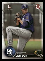 2016 Bowman Draft Picks and Prospects #BD-109 Reggie Lawson