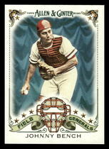 2020 Topps Allen & Ginter Field Generals #FG-2 Johnny Bench
