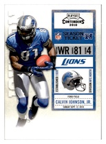 2010 Playoff Contenders #31 Calvin Johnson
