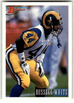 1993 Bowman Base Set #177 Russell White