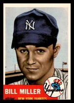 1991 Topps Archives 1953 #100 Bill Miller