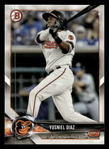 2018 Bowman Draft #BD-7 Yusniel Diaz