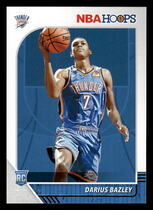 2019 Panini NBA Hoops #249 Darius Bazley