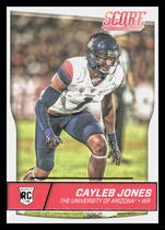 2016 Score Base Set #434 Cayleb Jones