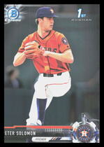 2017 Bowman Chrome Draft #BDC-148 Peter Solomon