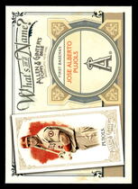 2012 Topps Allen and Ginter Whats in a Name #WIN84 Jose Alberto Pujols