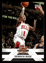 2010 Panini Threads #100 Derrick Rose