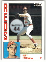 1984 Topps Base Set #270 Jeff Russell