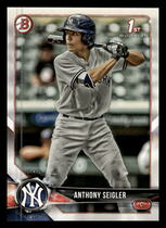 2018 Bowman Draft #BD-65 Anthony Seigler