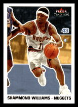 2003 Fleer Tradition #135 Shammond Williams