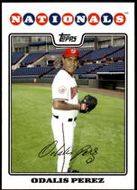 2008 Topps Update #UH116 Odalis Perez