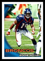 2010 Topps Base Set #414 Eddie Royal