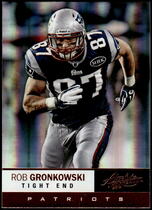 2012 Panini Absolute #35 Rob Gronkowski