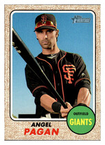 2017 Topps Heritage #134 Angel Pagan