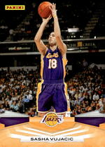 2009 Panini Base Set #278 Sasha Vujacic