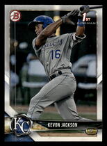 2018 Bowman Draft #BD-83 Kevon Jackson