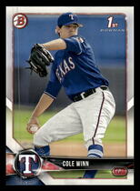 2018 Bowman Draft #BD-173 Cole Winn