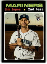 2020 Topps Heritage High Number #606 Tim Lopes