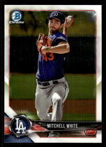 2018 Bowman Chrome Prospects #BCP103 Mitchell White