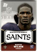 2011 Topps Rising Rookies #175 Martez Wilson