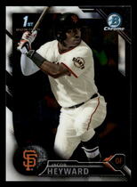 2016 Bowman Chrome Draft #BDC-51 Jacob Heyward