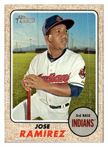 2017 Topps Heritage #340 Jose Ramirez