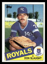1985 Topps Base Set #542 Don Slaught
