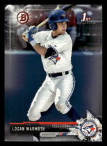 2017 Bowman Draft #BD-194 Logan Warmoth