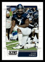 2019 Score Base Set #433 Oshane Ximines