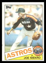 1985 Topps Base Set #295 Joe Niekro