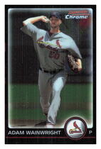 2010 Bowman Chrome #74 Adam Wainwright