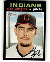 2020 Topps Heritage #252 Nick Wittgren