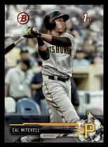 2017 Bowman Draft #BD-92 Cal Mitchell